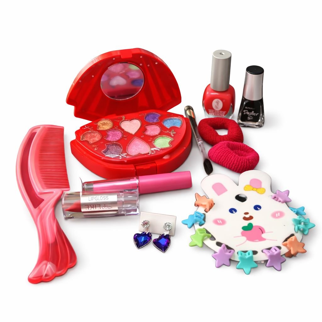 Colorful makeup and accessories for kids