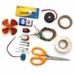 Electronic components and DIY tools assortment