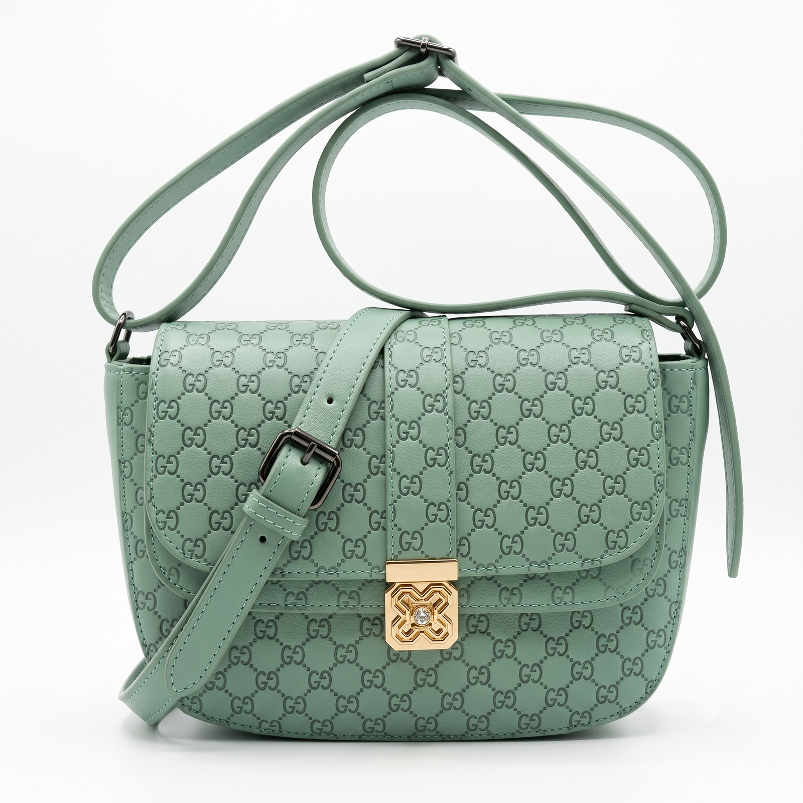 Premium Mint Green Designer Shoulder Bag