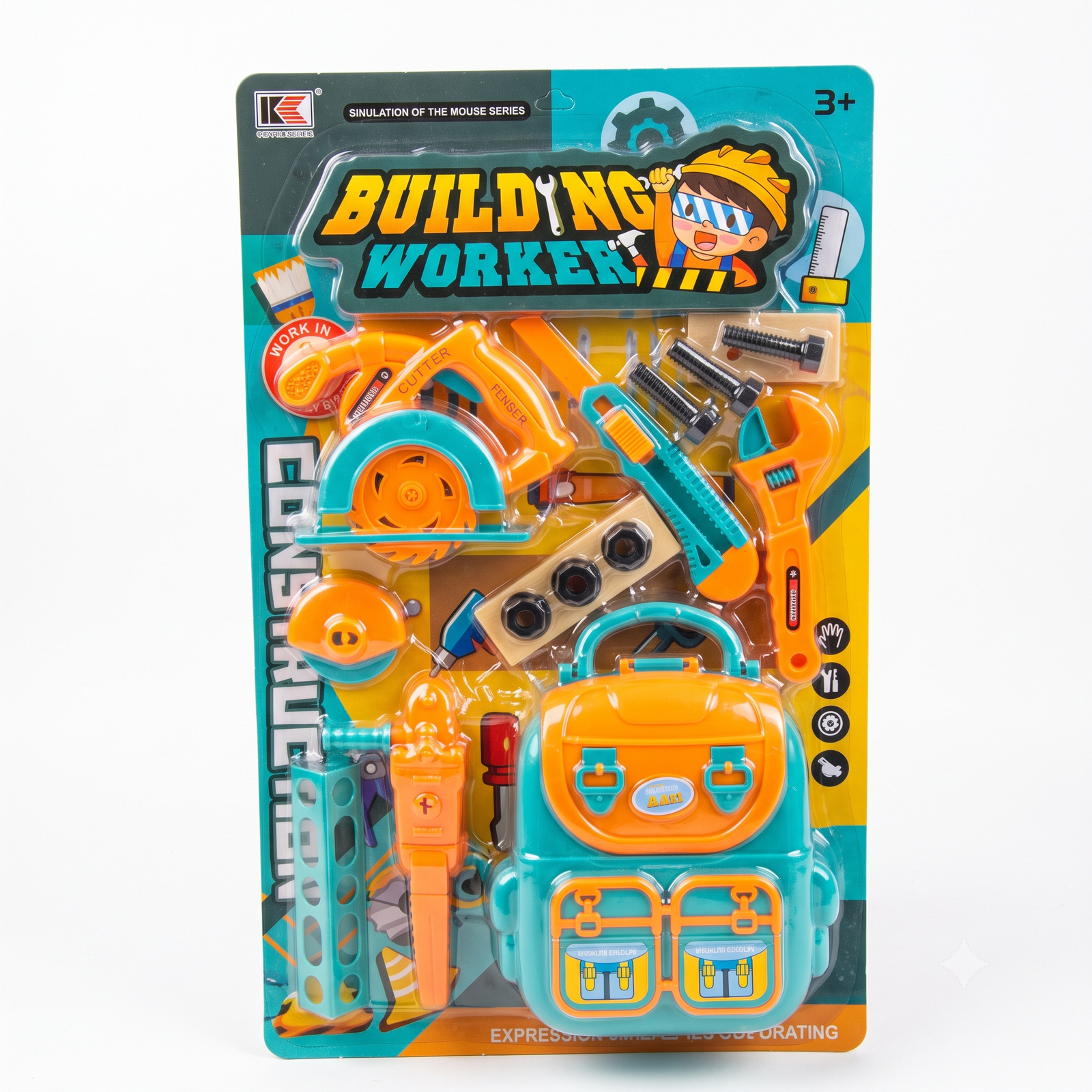 Building Worker – Pretend Play Construction Tool Set - Image 2