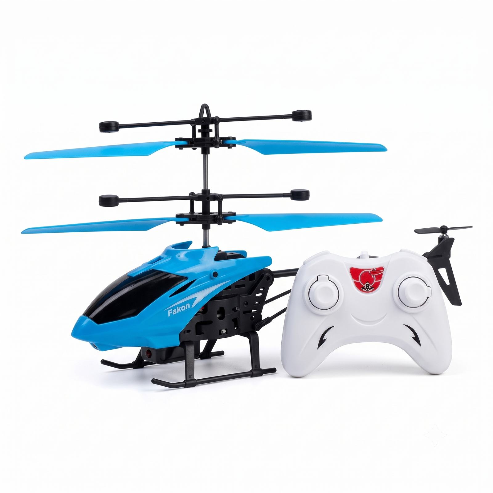 Excees Induction Flight RC Helicopter Toy with Remote Control & LED Lights