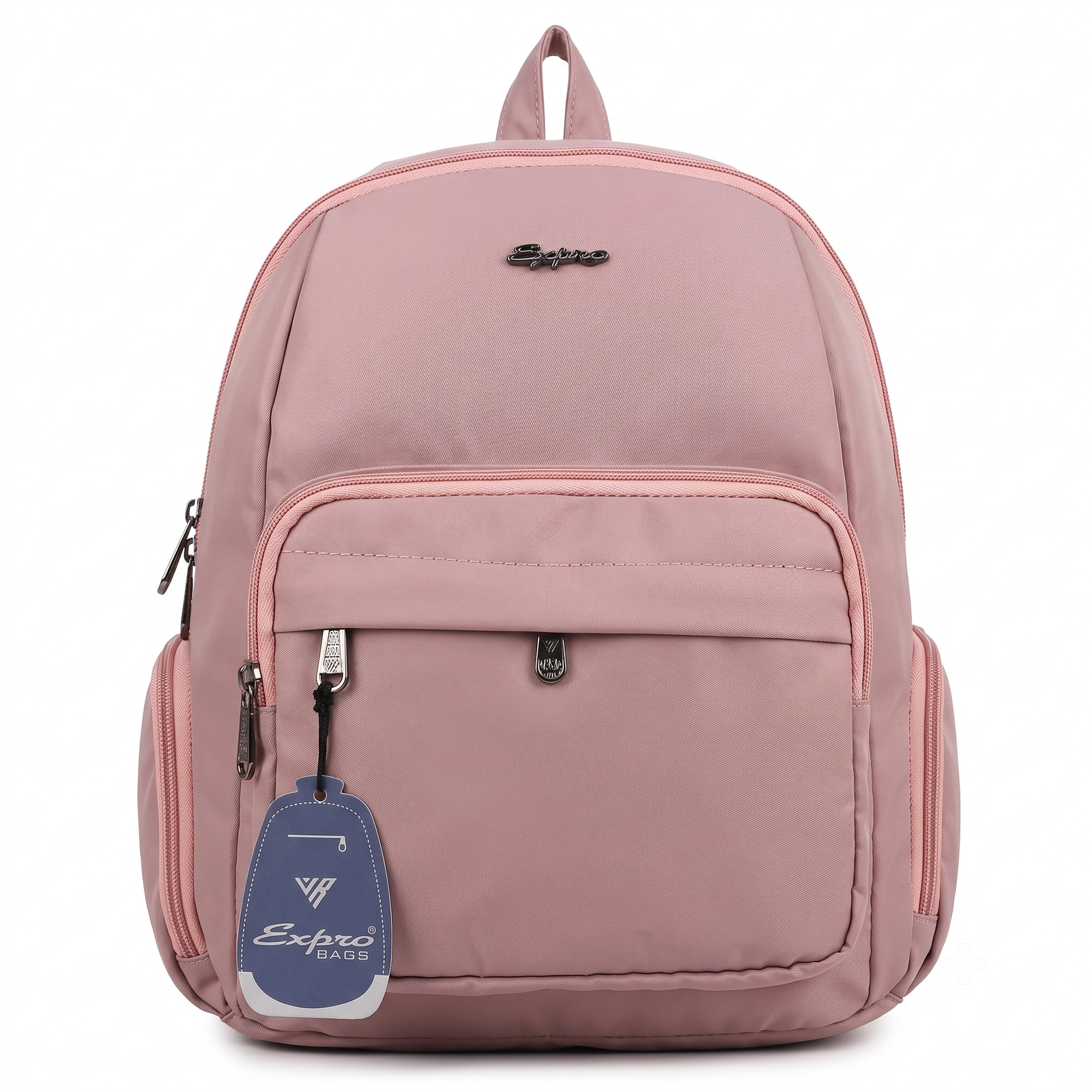 Expro Stylish Pink Backpack for Women and Girls