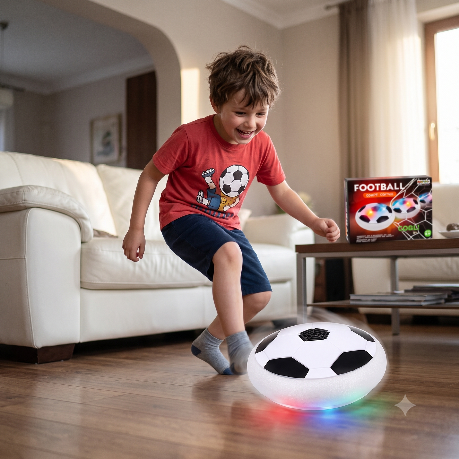 Air Hover Football (LED Light Sport Series) - Image 3
