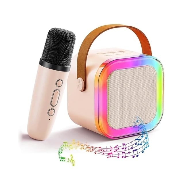 Mini Karaoke Speaker with Wireless Mic