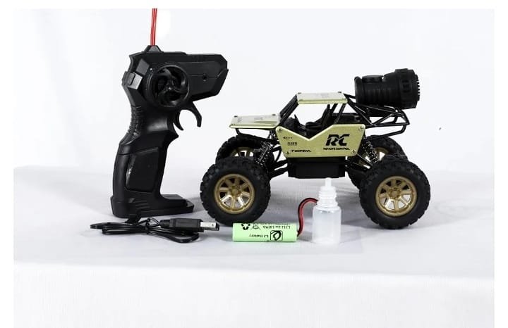 Metallic Gold Rock Crawler RC Car - Image 2